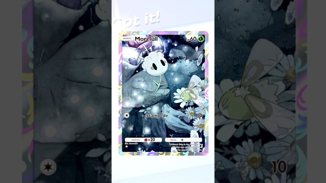 🎶Sacando a Morelull en Elección Mágica con Vistazo Fugaz #shorts #pokemon #wonderpick #remix