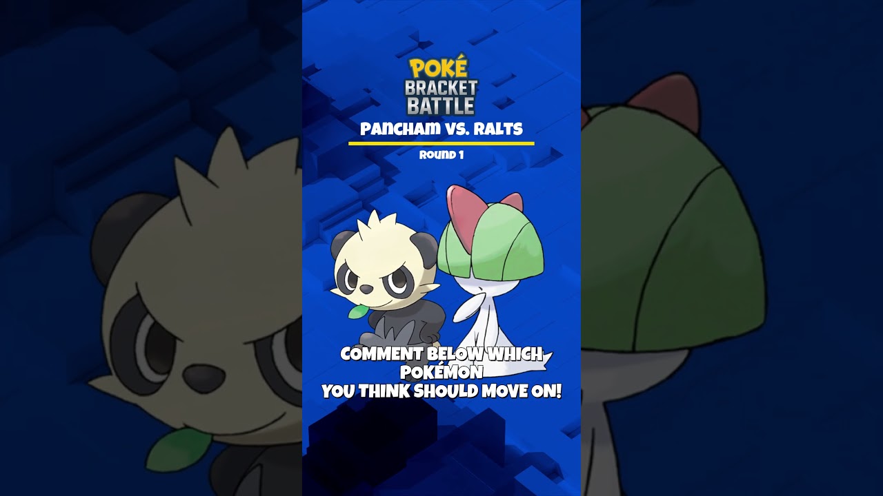Pancham vs. Ralts – WHO WINS? #PokemonShorts #Pokemon #Shorts #Pancham #Ralts #PokeBracket