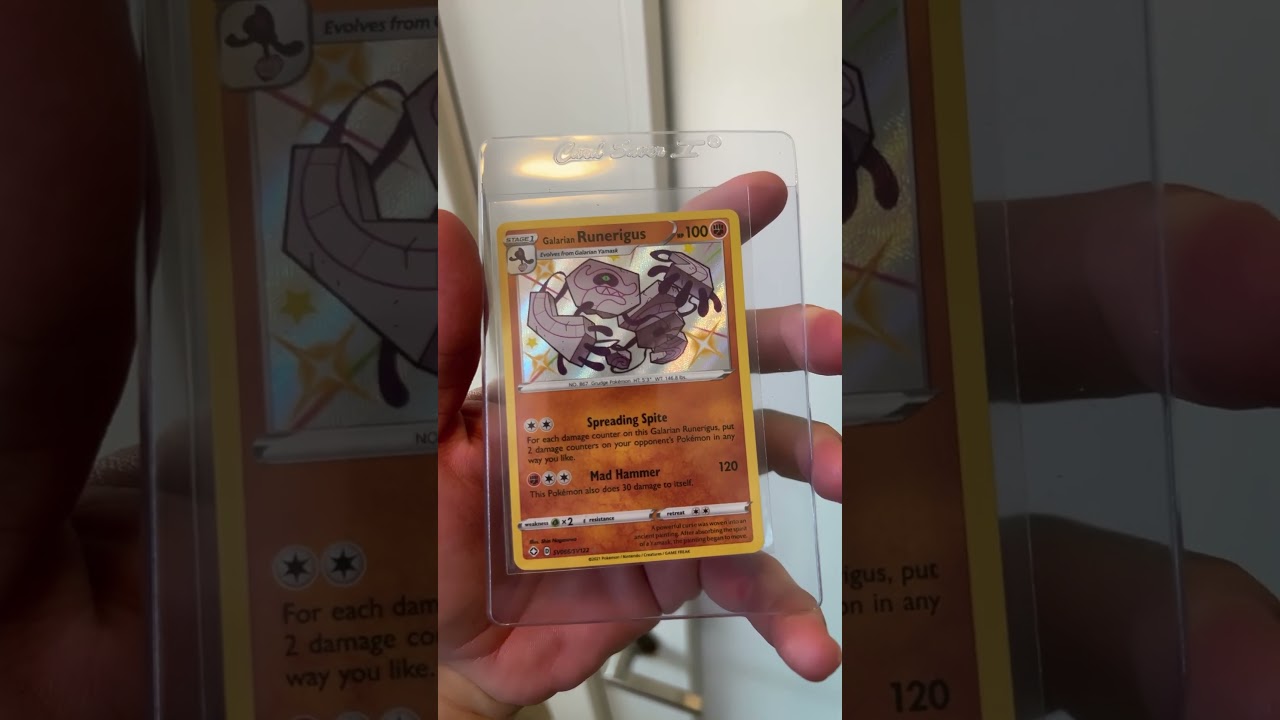 Galarian Runerigus Pokémon Card