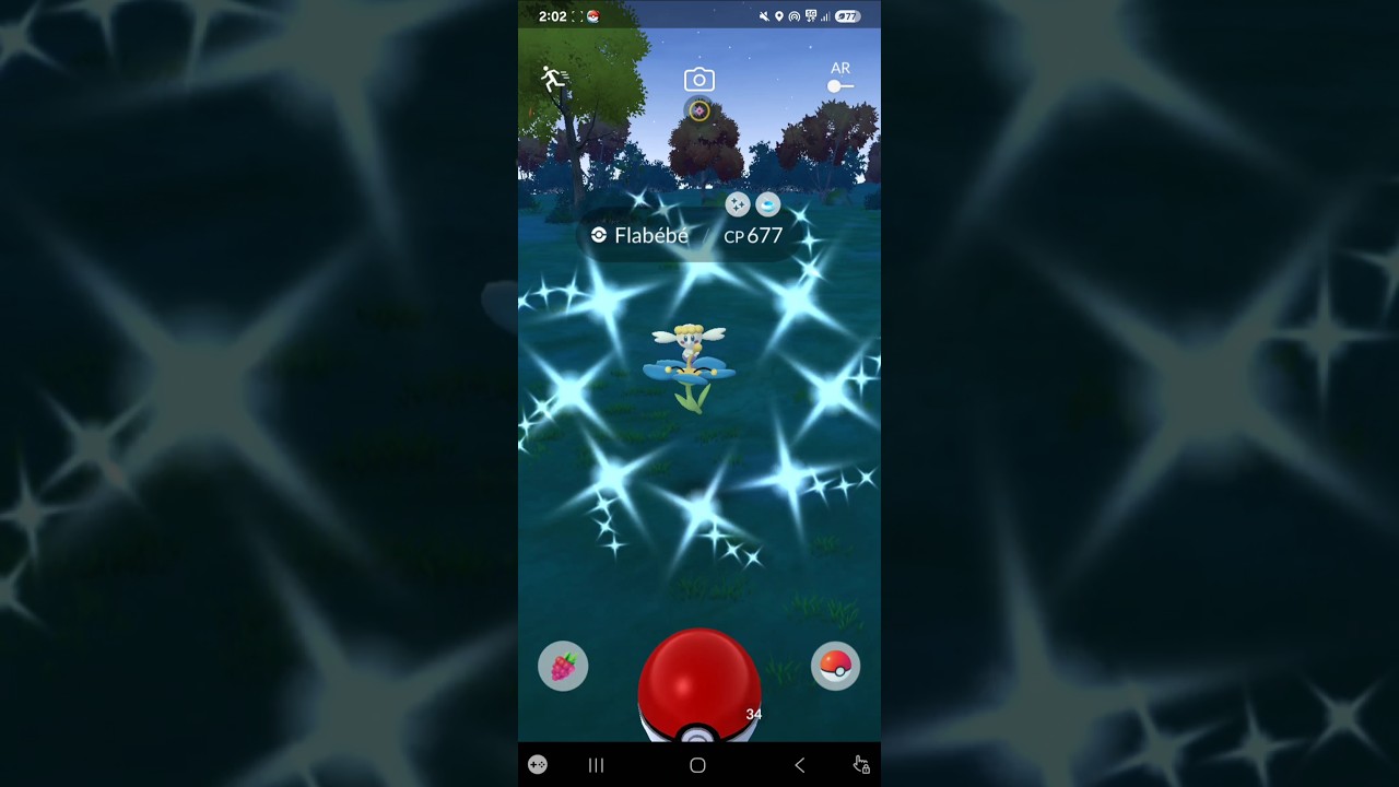 my 2nd Shiny Blue Flabebe