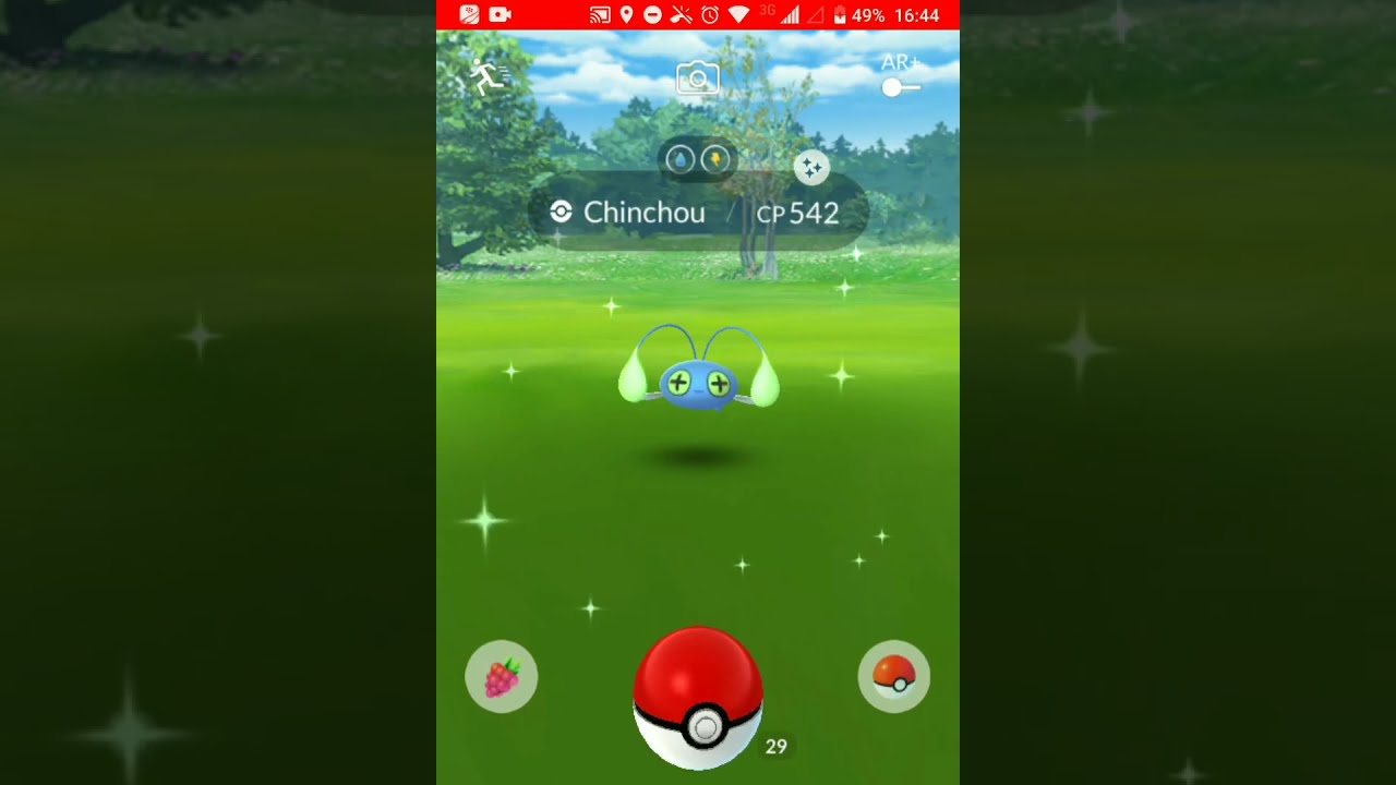 Catch the shiny Chinchou in Pokémon GO Tour: Johto!