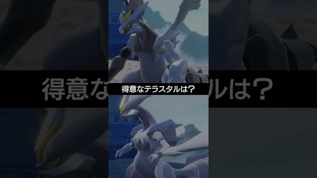 【テラスの割合】キュレムの得意なテラス、もしかしてキュレムって...【ポケモンSV】 #ポケモン #ポケモンsv #sv #ランクバトル #pokemon