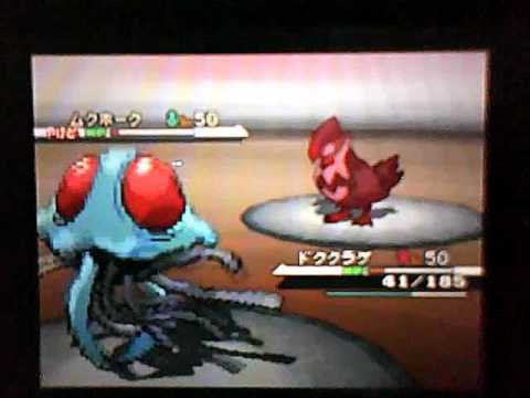 【ポケモンBW】ドククラゲで頑張ってみた