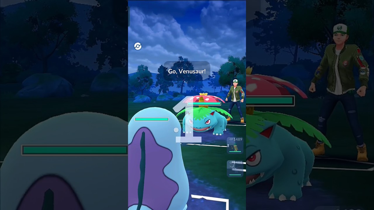 QUAGSIRE VS VENUSAUR POKEMON BATTLE |POKEMON GO BATTLE #trending #turnipclub #augmentedrealitygame
