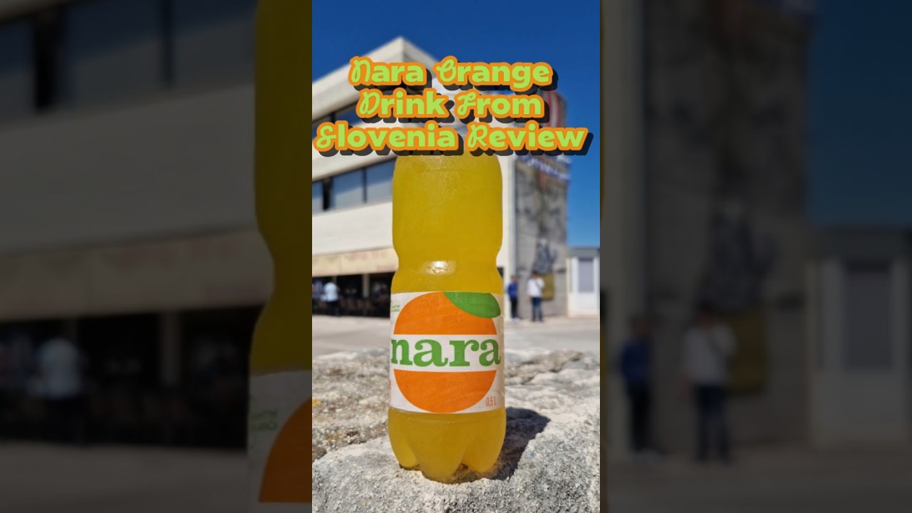 Nara Orange Drink From Slovenia Review 🇸🇮🍊 #croatia #dubrovnik #nara#orange #review