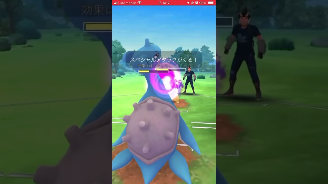 ポケモンGO スーパリーグ　ワタッコがファイアロー倒すグロ映像#ポケモン #ポケモンgo #pokemongo #gbl#スーパリーグ
