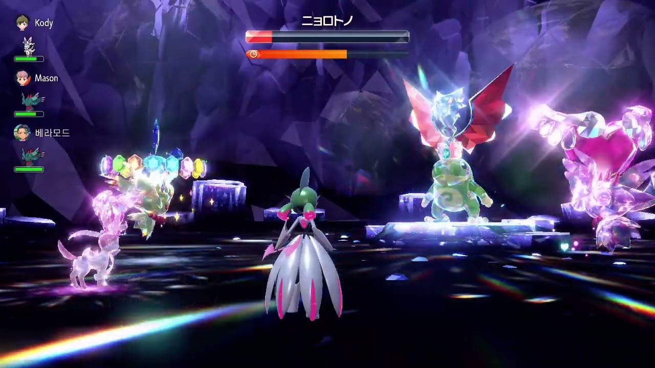 ポケモンSV／星6ニョロトノレイド対策⑥　HDテツノブジン（ソウルクラッシュ、剣の舞、挑発、エレキフィールド、貝殻の鈴）