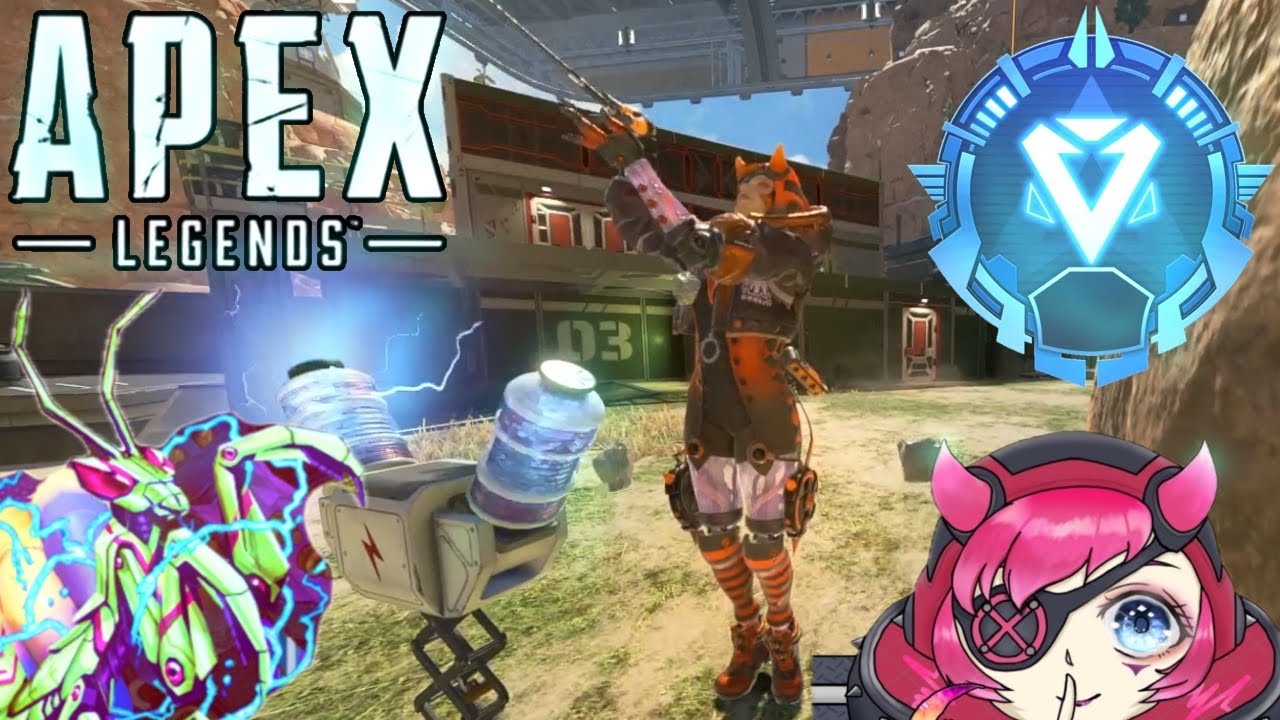 [APEX] どんなにしんどくてもランクやらないとマスター行けないよね、   マスター目指してがんばります‼️＃43