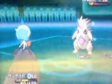 ポケモンｘｙ対戦実況　物理メガサーナイト編