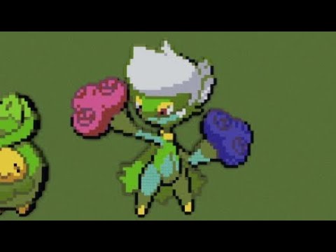 ［マイクラ］黙々とロズレイドを作る［ポケモンドット絵］