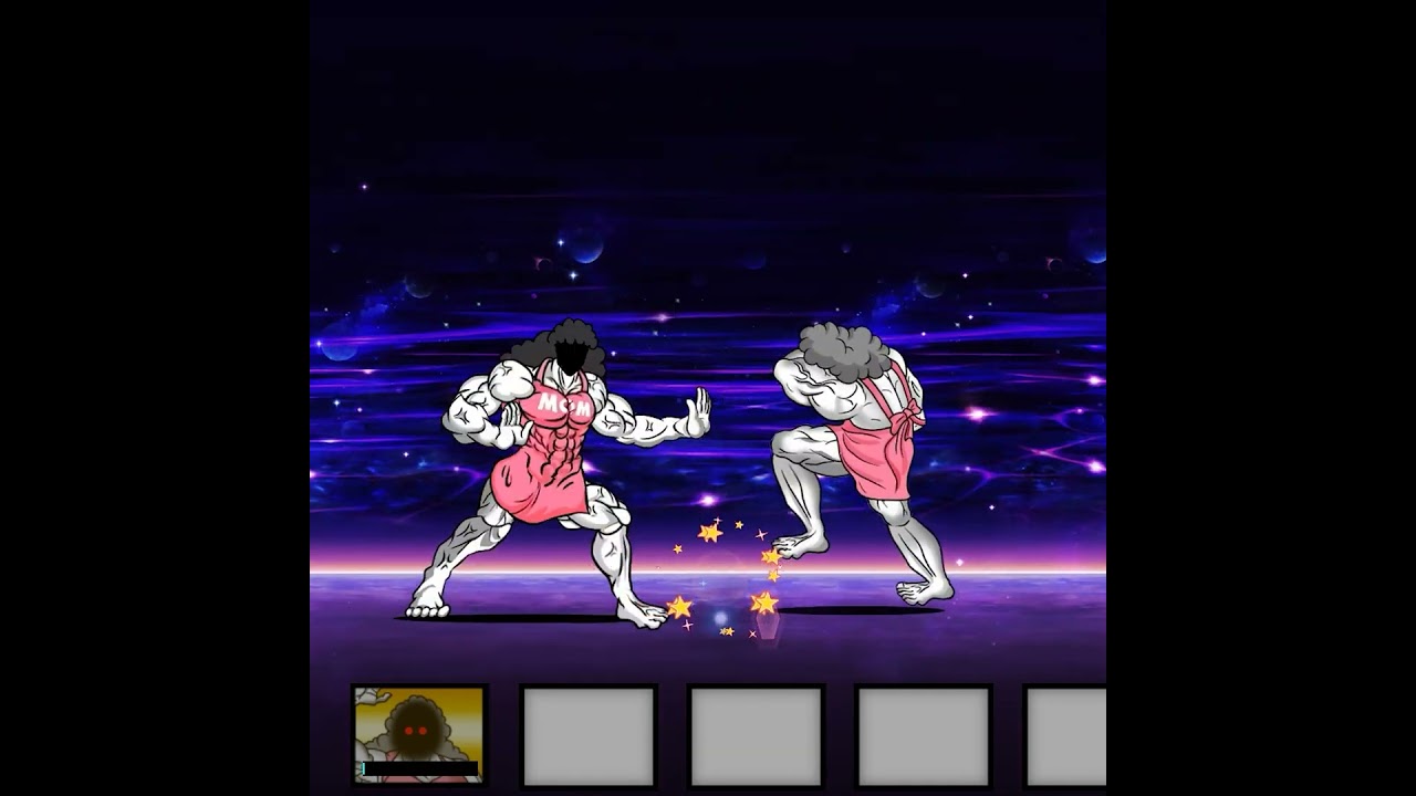 スーパー・ママ vs ギャラクシー・コズマム#ショート #BCU #ファンメイド #ソマック #ソマックガフイン #ママ #shorts