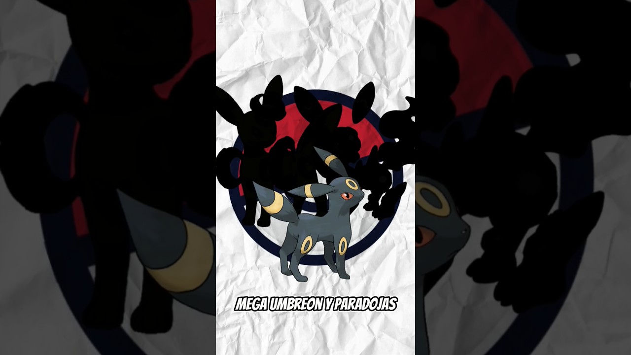 ¿Y si Umbreon tuviera mega evolución y formas paradoja? #pokemon  #fakemon #megaevolucion #umbreon