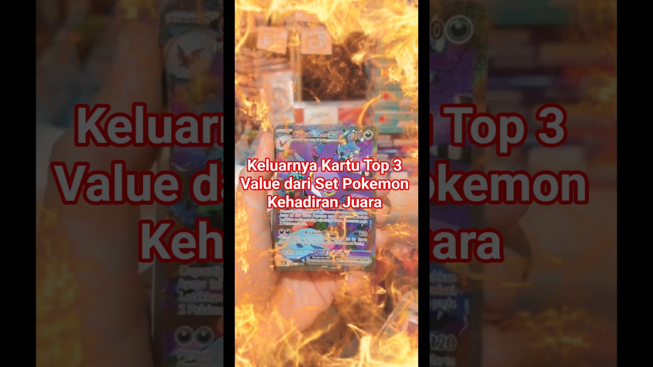 Top 3 Value Hit Set Pokemon Kehadiran Juara #tcgpokemon #pokemontcg #pokemon #anime #kehadiranjuara