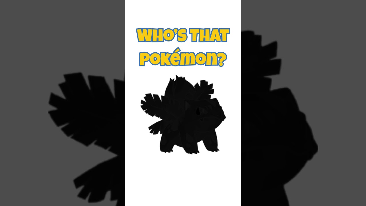 Who's that Pokémon? | 2 #trivia