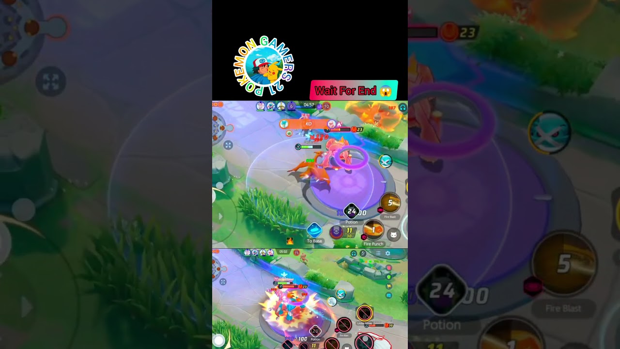 🔥CHARIZARD vs METAGROSS😱 battle  Pokemon unite #shortsfeed #vairalvideo #pokemon #shorts