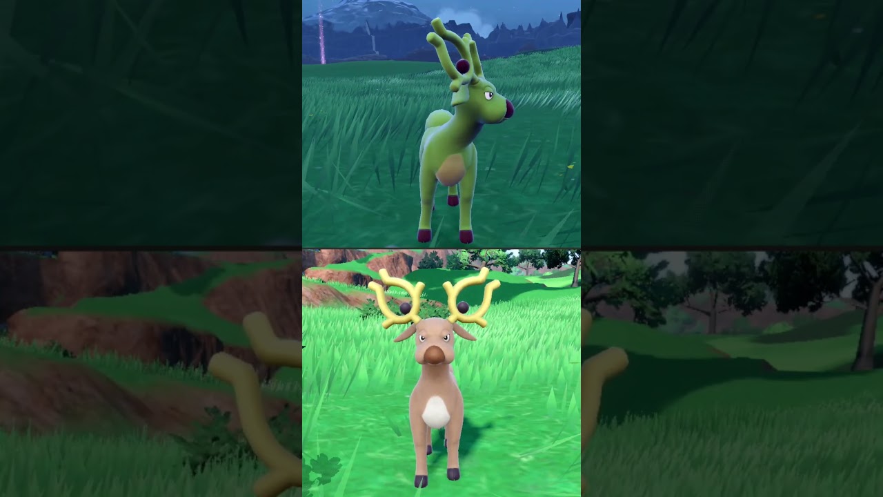 #オドシシ  #ポケモン  #stantler  #pokemonscarletandviolet
