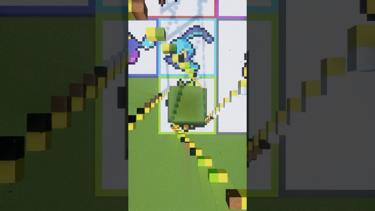 リクエストでポケモン作ります#サルノリ#minecraft #sandart #shorts