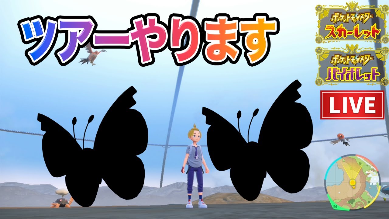 【ポケモンSV】ビビヨンツアーをします！参加したい方は概要欄チェック！