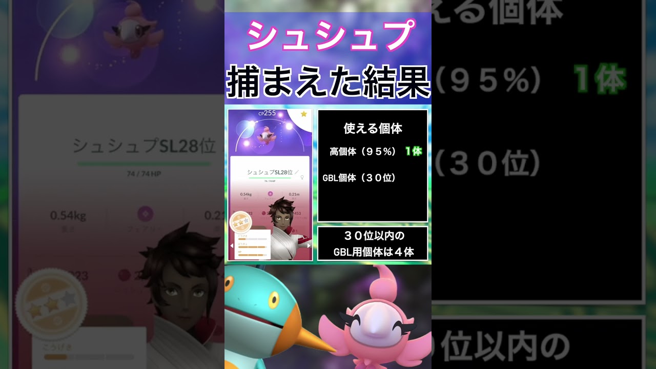 【ポケモンGO】田舎でシュシュプのスポットライトアワーをやった結果 #shorts #pokemon #ポケモンgo