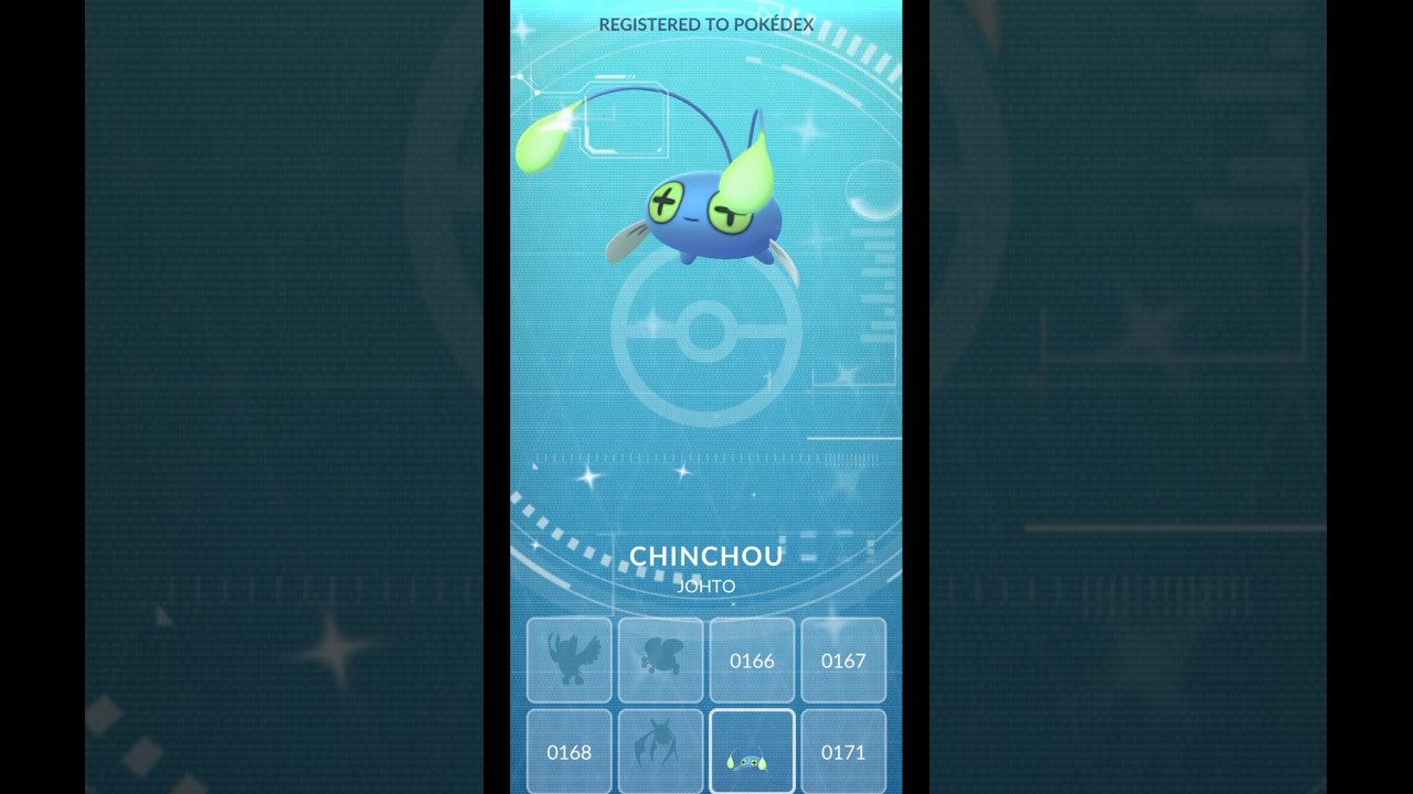 SHINY CHINCHOU!!! #music #remix #pokemon #pokemongo #shinypokemon