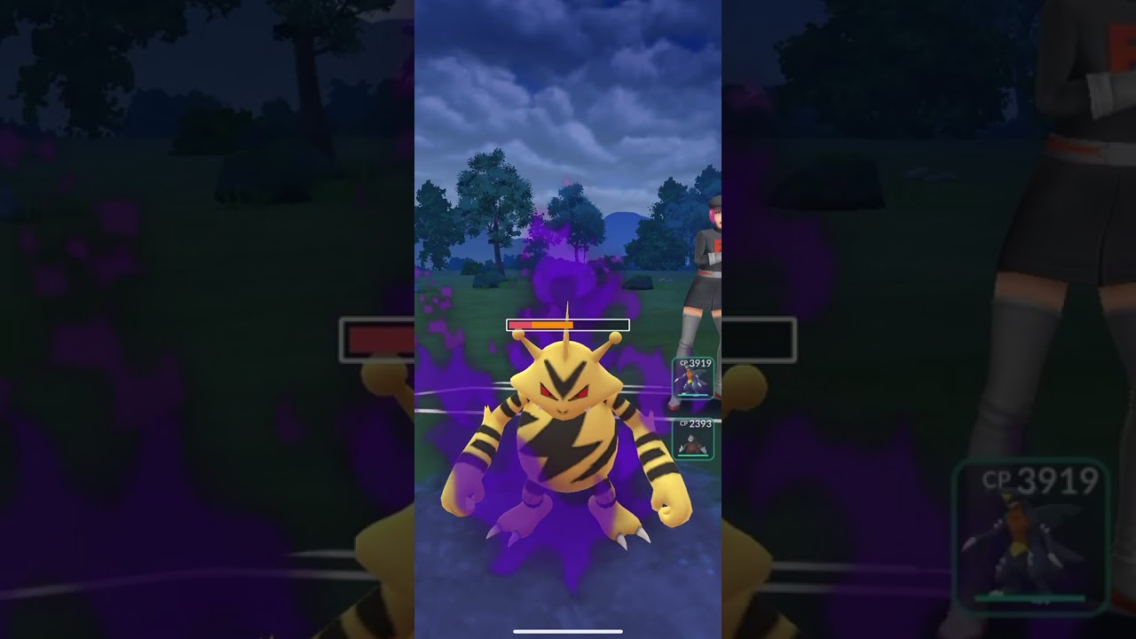 Pokemon Battle Against Electabuzz CP7753