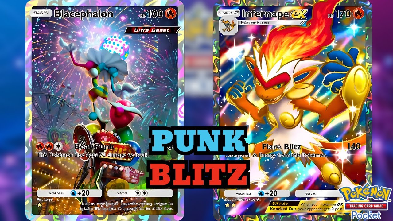 DISCARD PILE COMBO! BLITZ Down Your Oppoents!｜Blacephalon/Infernape｜Pokémon TCG Pocket