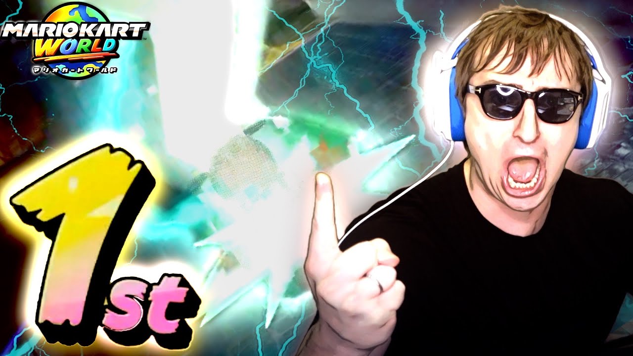 【東欧のもこう】奇跡：２４人対戦で１位サンダー回避ってマ！？！？【マリオカートワールド】