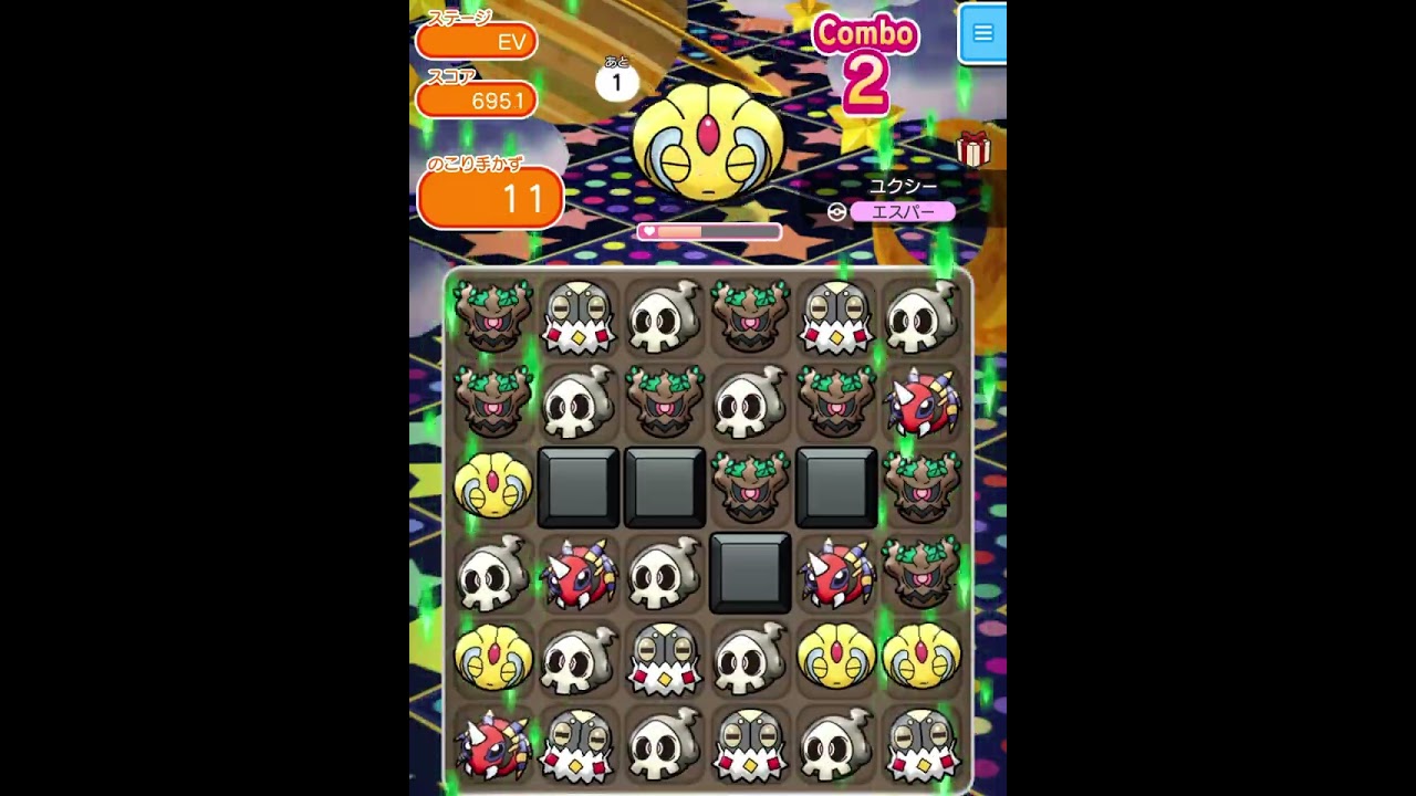 ループイベント22週目ユクシー(今からポケとるスマホ版♯4646)