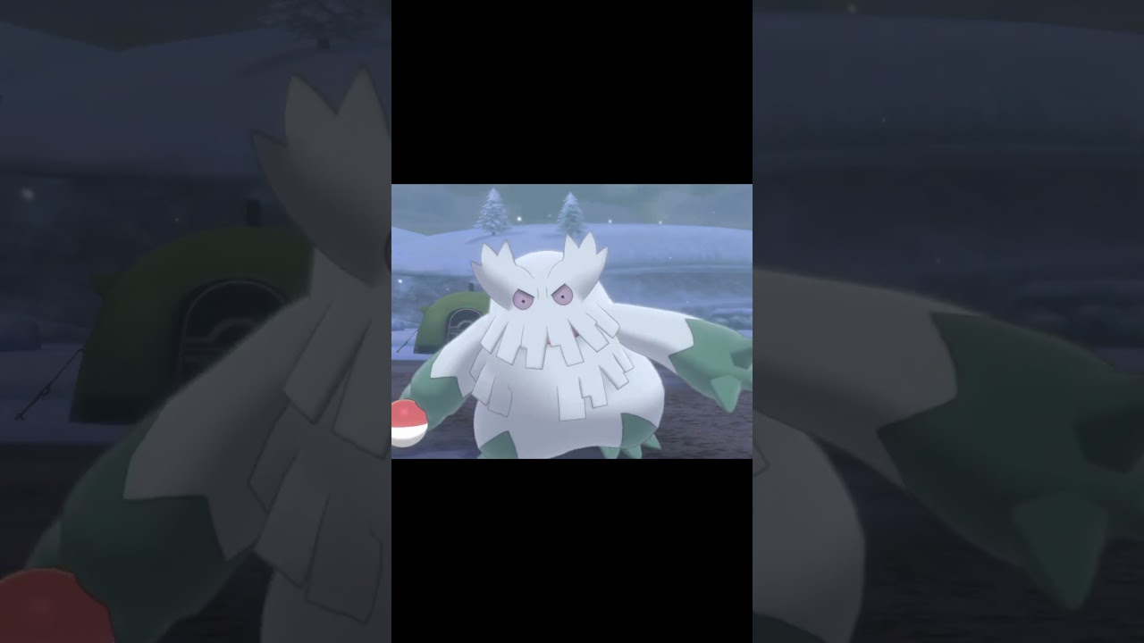 ボールを持って駆け寄ってくるユキノオー　#Shorts