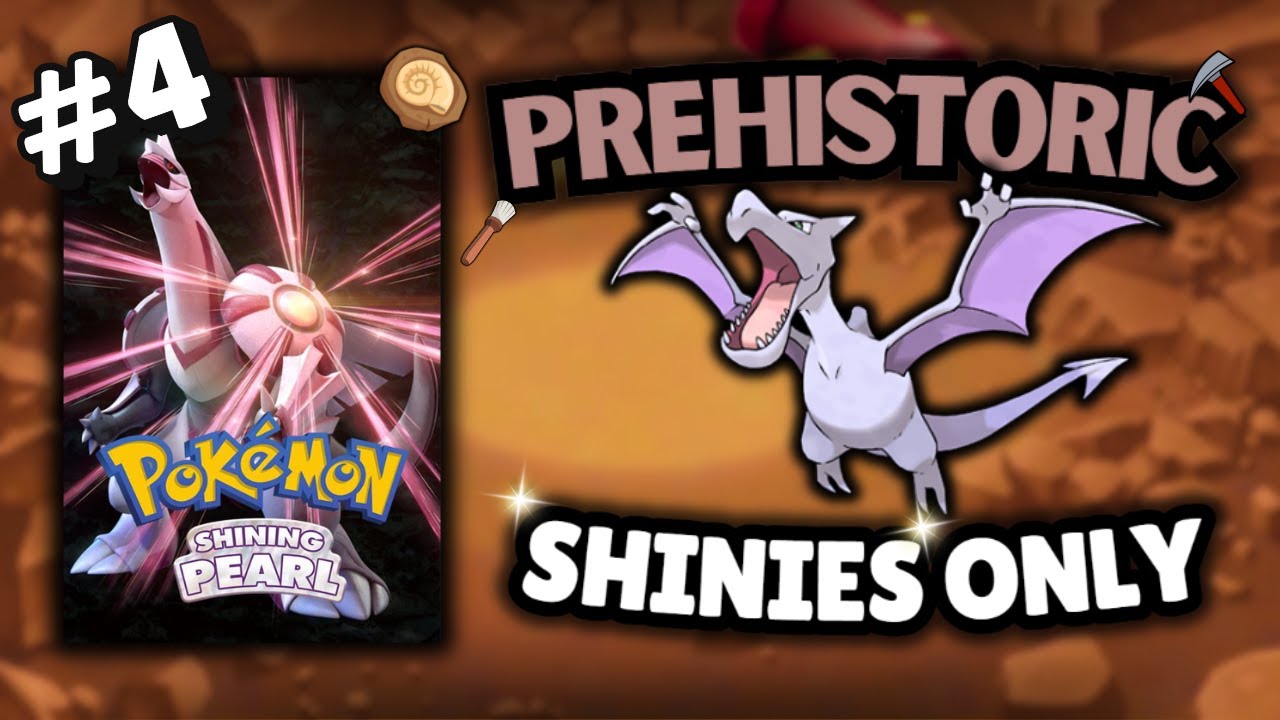Digging for Old Amber fossils | Pokemon BDSP but I can only use Prehistoric SHINIES stream #4