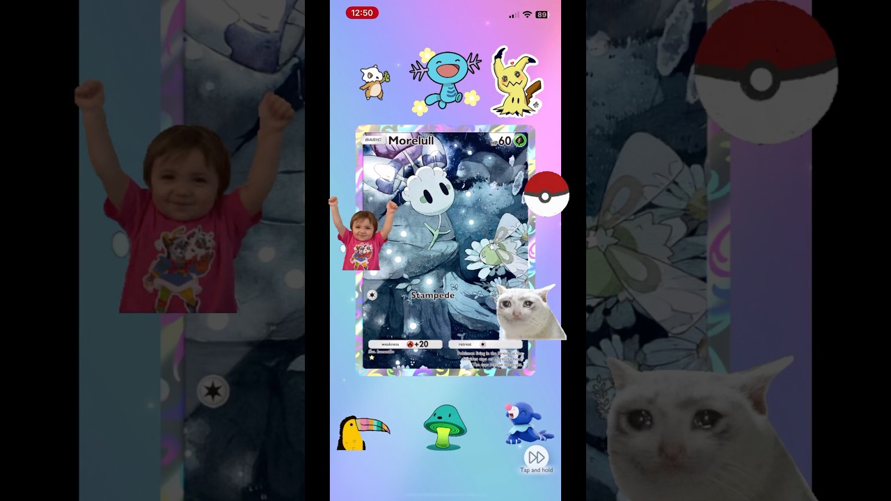 🎉 Pokémon TCGP | 🎉 ВІПАВ FULL ART MORELULL?! 🤯 | Відкриваю бустер Pokémon TCG Online 🎉