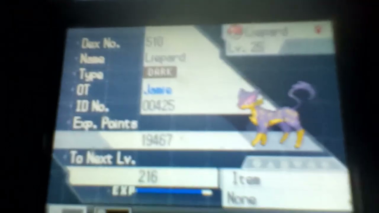 Pokemon Black 2 Liepard