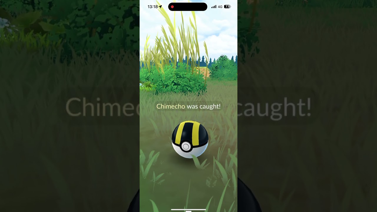 Shiny Chimecho #shorts #pokemongo #shinypokemon