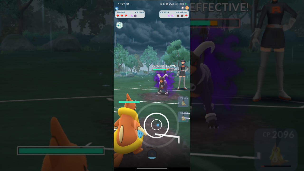 Floatzel Army Vs Team Rocket☔