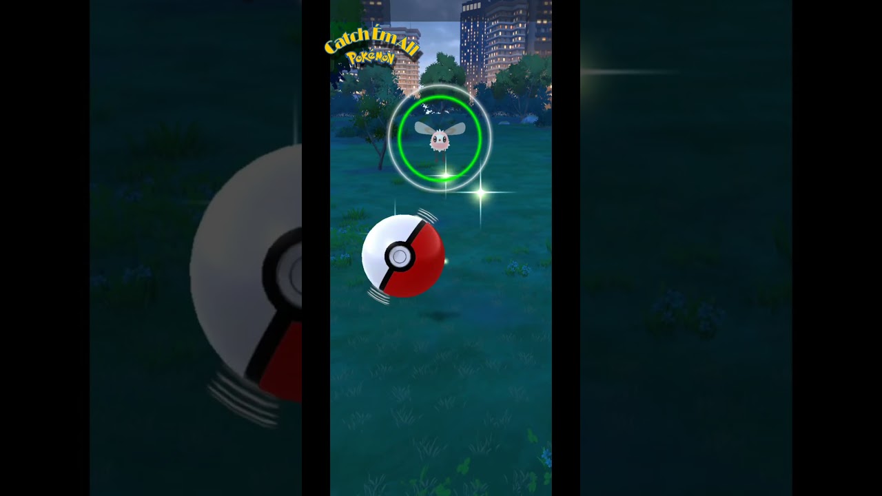 Found a rare ✨shiny cutiefly✨ #pokemongo#pokemon#catchemallpokemon #shiny #shinypokemon #shorts