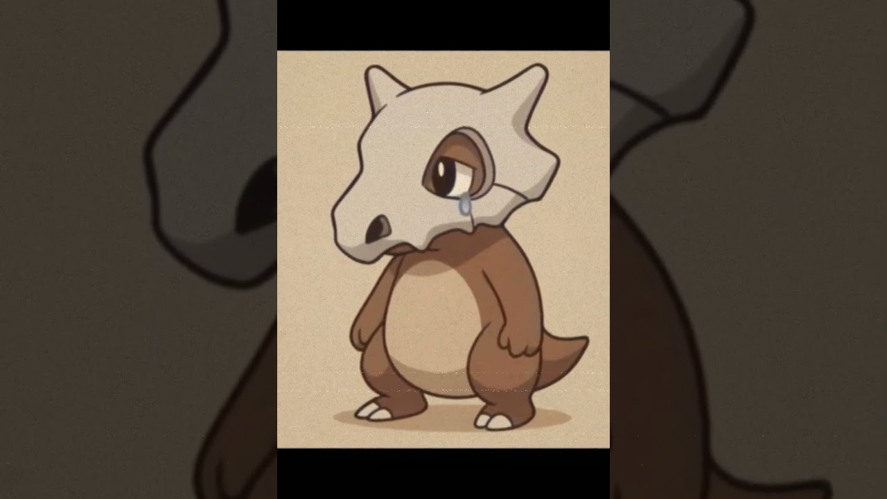 the Saddest Pokémon history  #pokemon #cubone #retrogaming #gamefreak #shorts