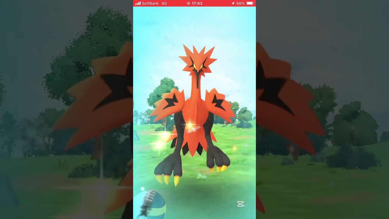 ガラルサンダー再び、リベンジ！#ポケモン #pokemon #ポケモンgo #pokemongo #pokemon #pokémon #ガラル三鳥 #ガラルサンダー