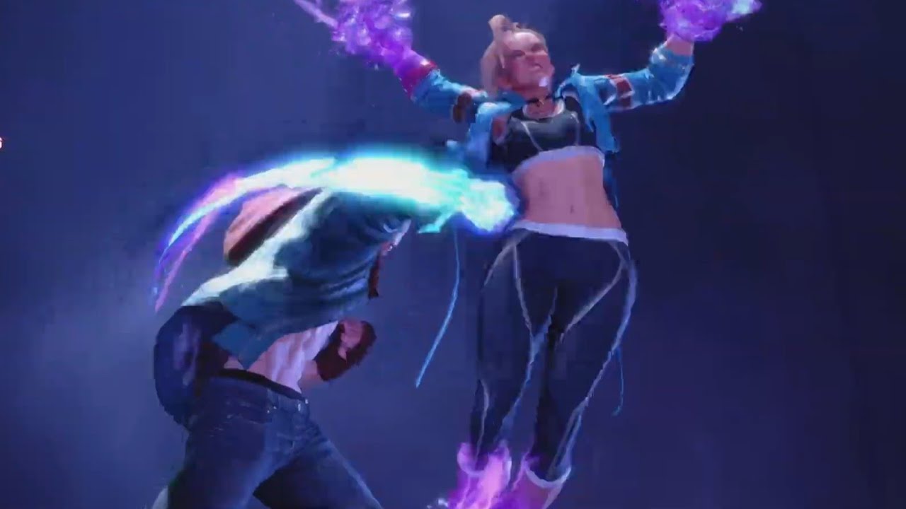 キャミィが30秒間サンドバッグにされる（ストリートファイター６）