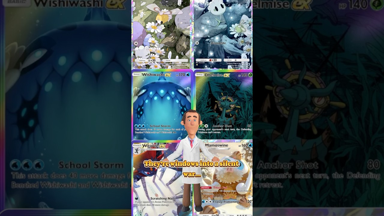 Hidden Pokémon Card Connections: Cutiefly, Weavile & Wishiwashi! | 隠されたポケモンカードの繋がり：アブリー、マニューラ、ヨワシ！