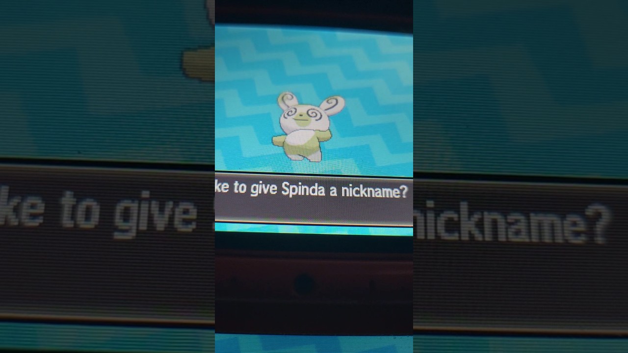 Shiny Spinda #pokemon #shinypokemon #youtubeshorts #pokemonultrasun #shorts