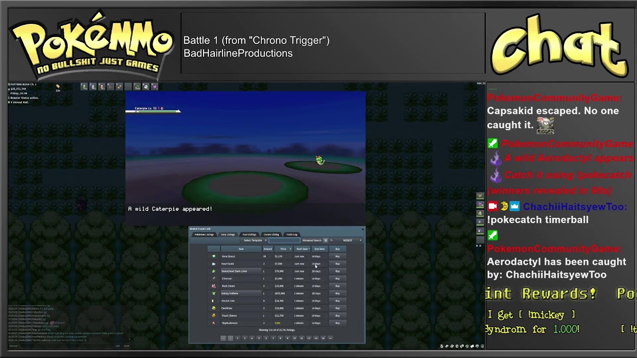 [Mustard Mondays] Shunting for Heracross/Pinsir in PokEMMO [Come hang out]