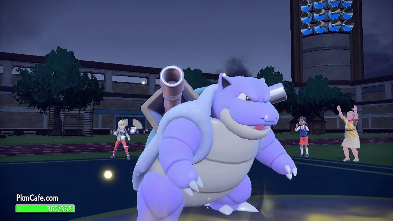 Pokémon Blastoise vs Rayquaza