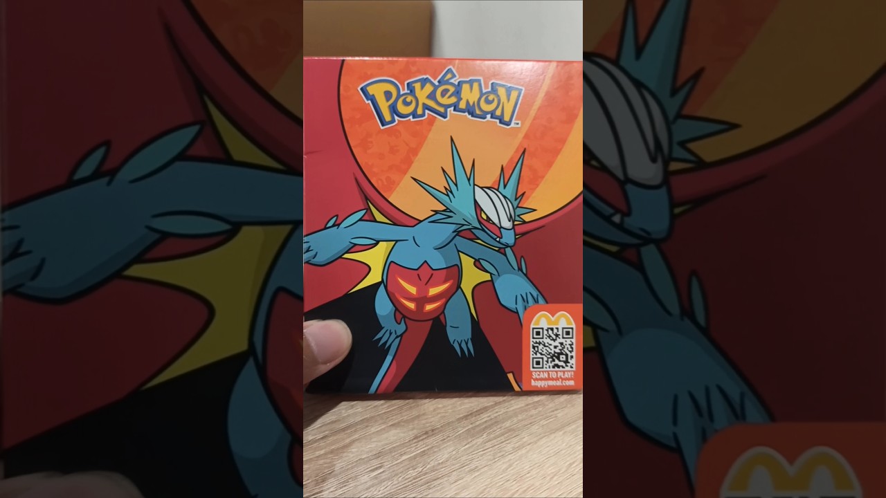 Unpacking Pokémon TCG: Dragon Discovery McDonald's Happy Meal - #RoaringMoon Box #PokemonTCGOpening