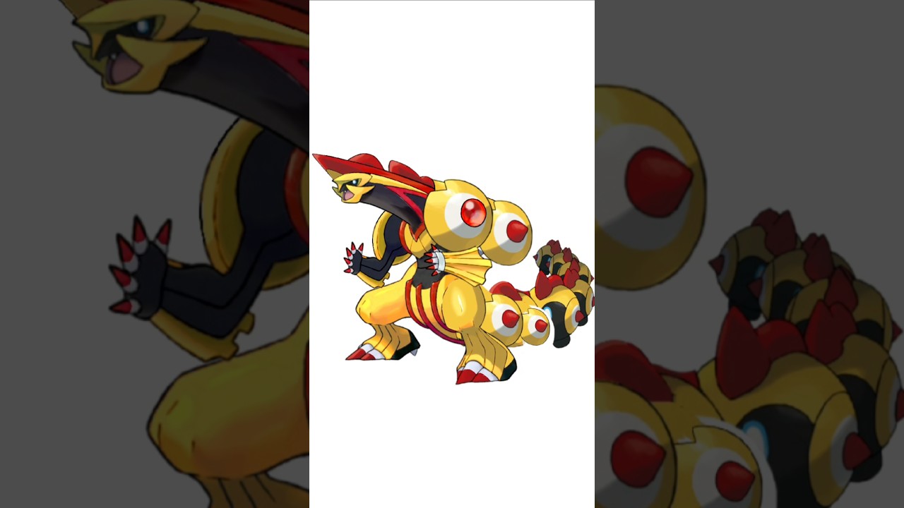 パルキア＋タイレーツ合成。隊長パルキア　#ポケモンフュージョン #改造ポケモン  #伝説のポケモン #最強ポケモン #pokemon