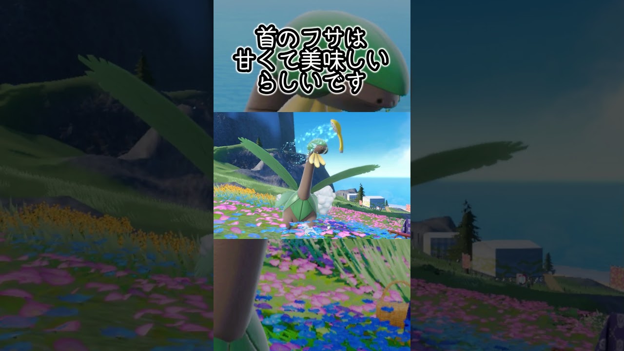 【疲れた人向け】トロピウス6匹とピクニック【ポケモンSV】#Shorts