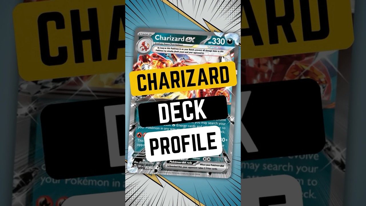 🐉 Don't MISS OUT On This BROKEN Charizard | Drapagult List🐉 #destinedrivals #decklist #deckprofile