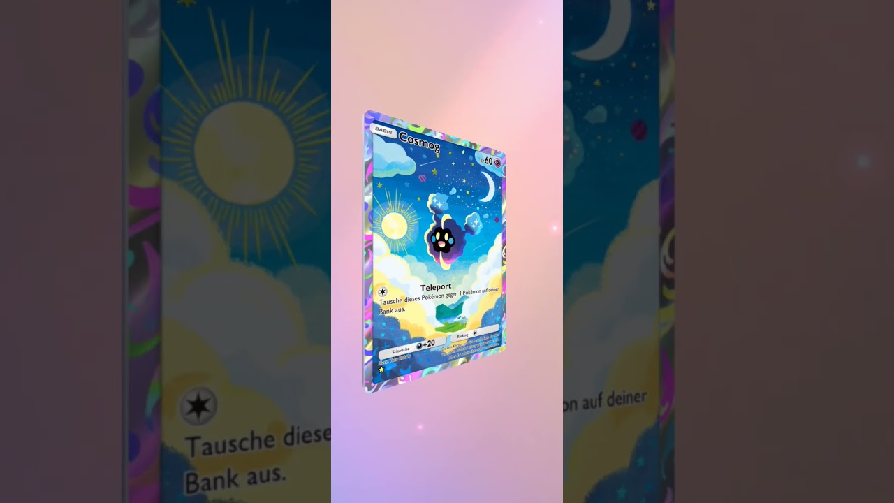 Cosmog FULL ART #tcg #pokemon #tcgpocket