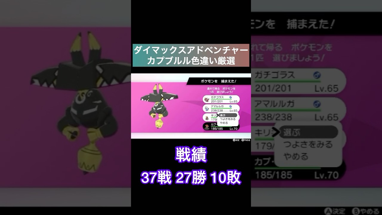 【ポケモン剣盾】ダイアドで色違いカプ･ブルル厳選