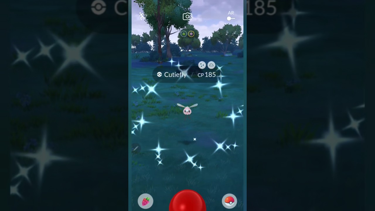 Shiny Cutiefly #shinypokemon #pokemongo