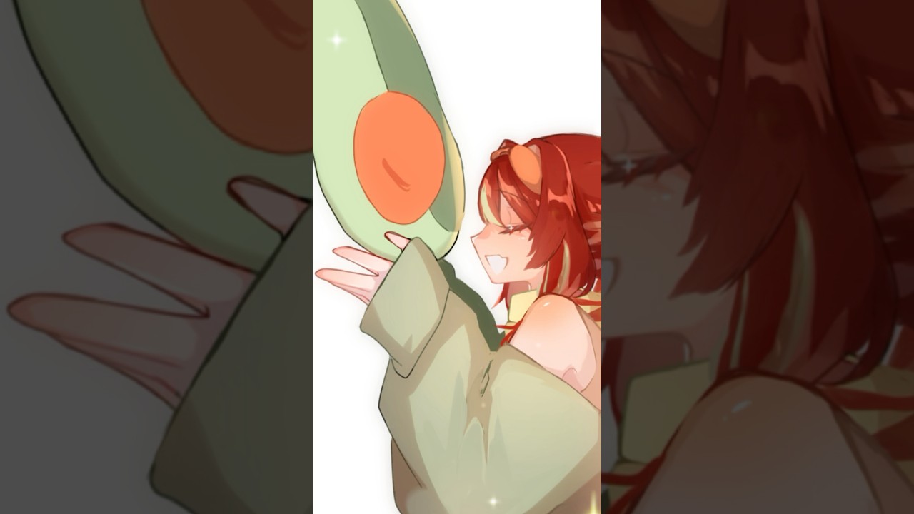 【 #shorts 】過去絵‼️フライゴンと一緒！【 #新人vtuber 】#vtuber #イラスト #イラストメイキング #バズれ #illustration #ポケモン